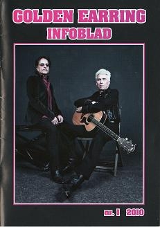 Golden Earring fanclub magazine 2010#1 front cover